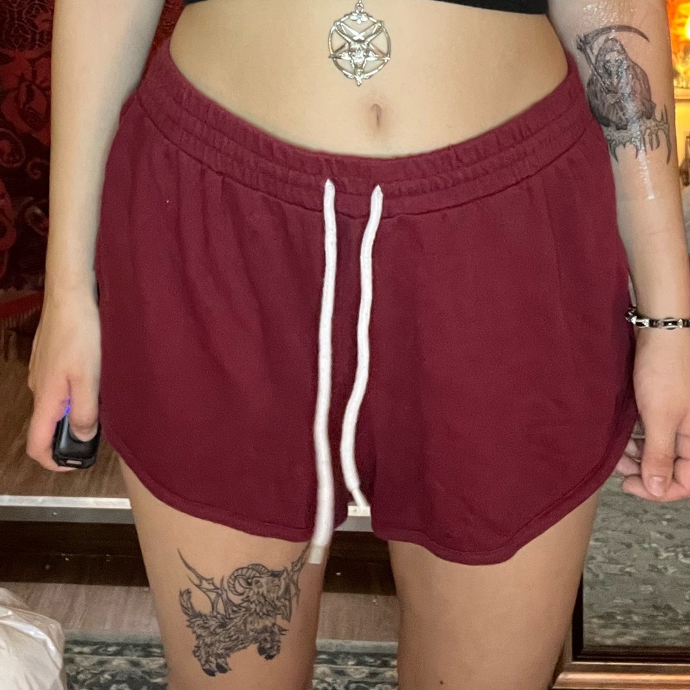 Red shorts